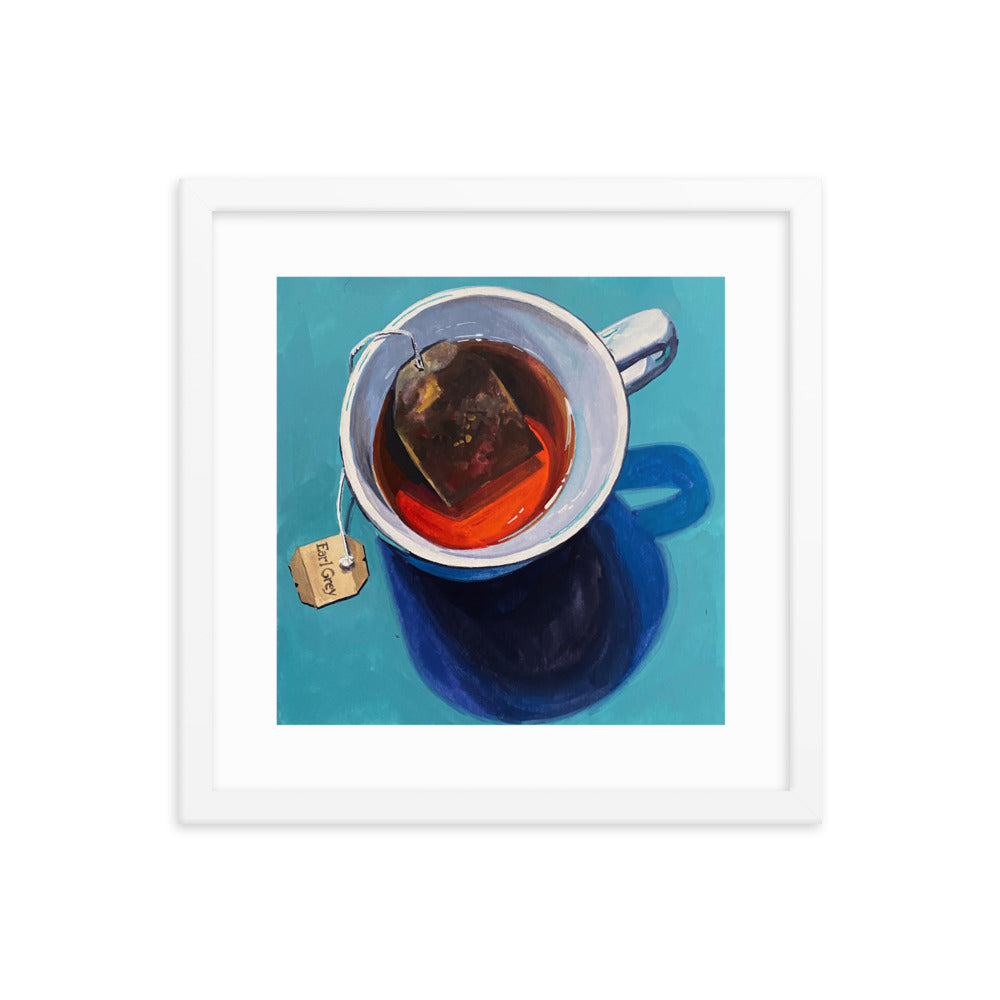 Earl Grey Tea Framed Print