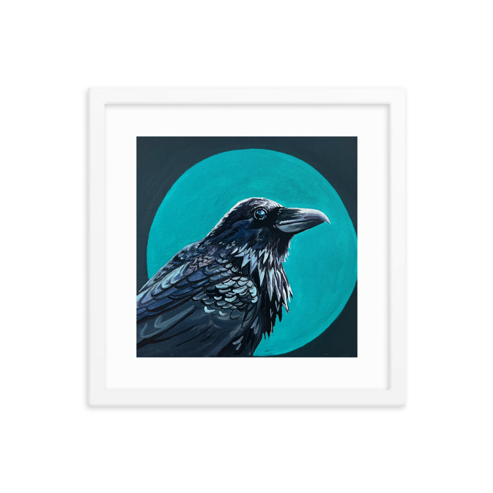 Crow Framed Print