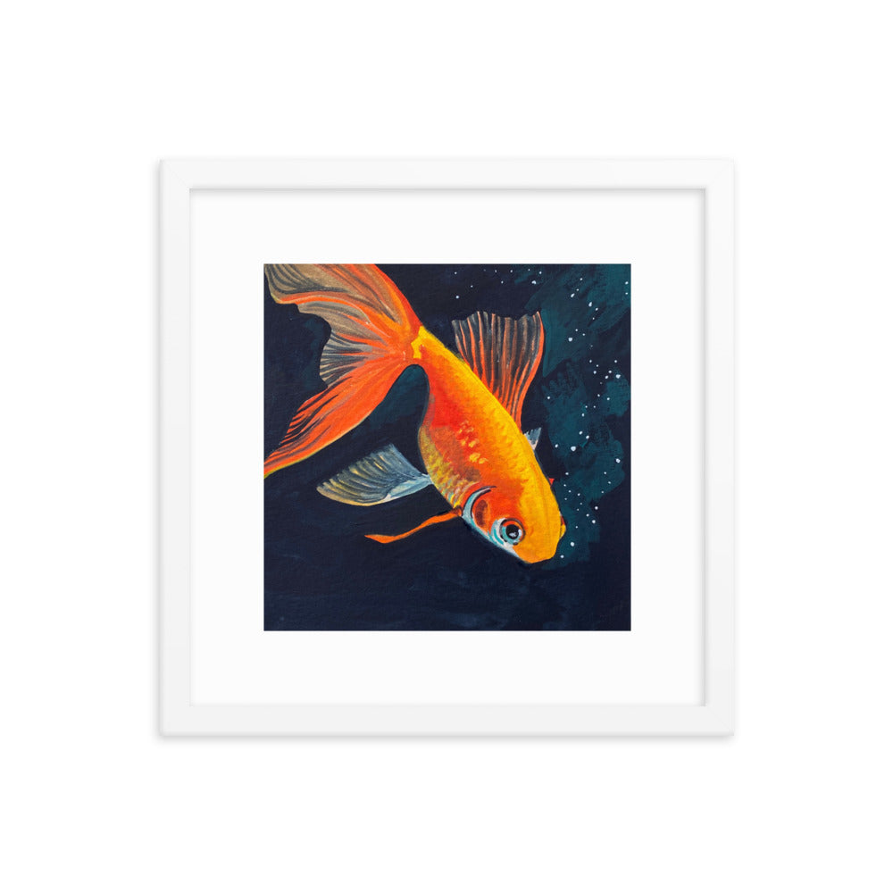 Goldfish Framed Print