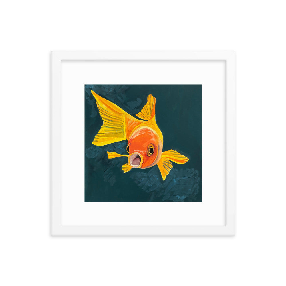 Goldfish Framed Print