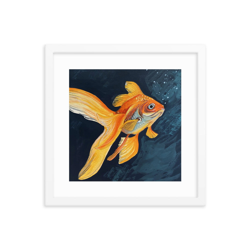 Goldfish Framed Print