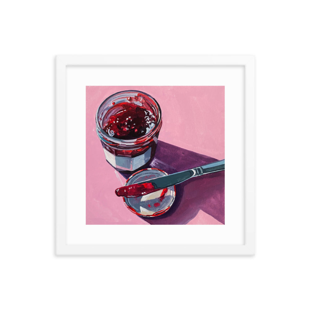 Jar of Jam Framed Print