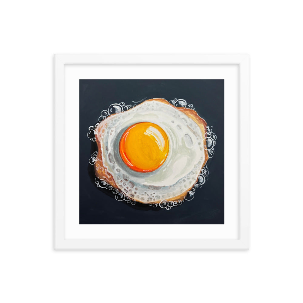 Fried Egg Framed Print
