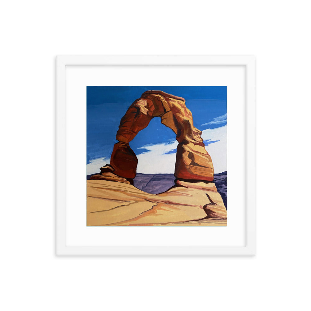 Arches Framed Print