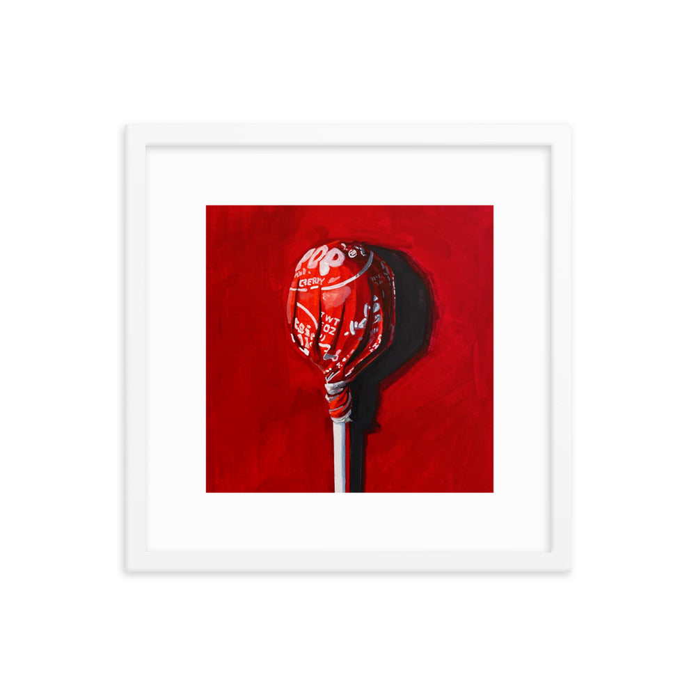 Tootsie Pop Framed Print