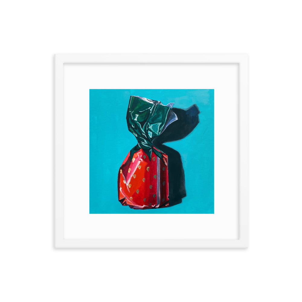 Strawberry Candy Framed Print