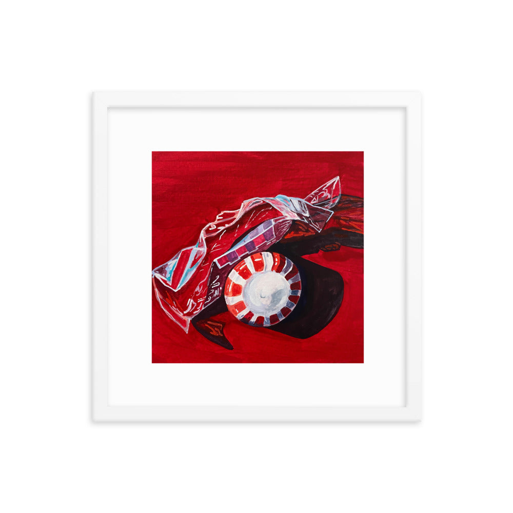 Peppermint Framed Print