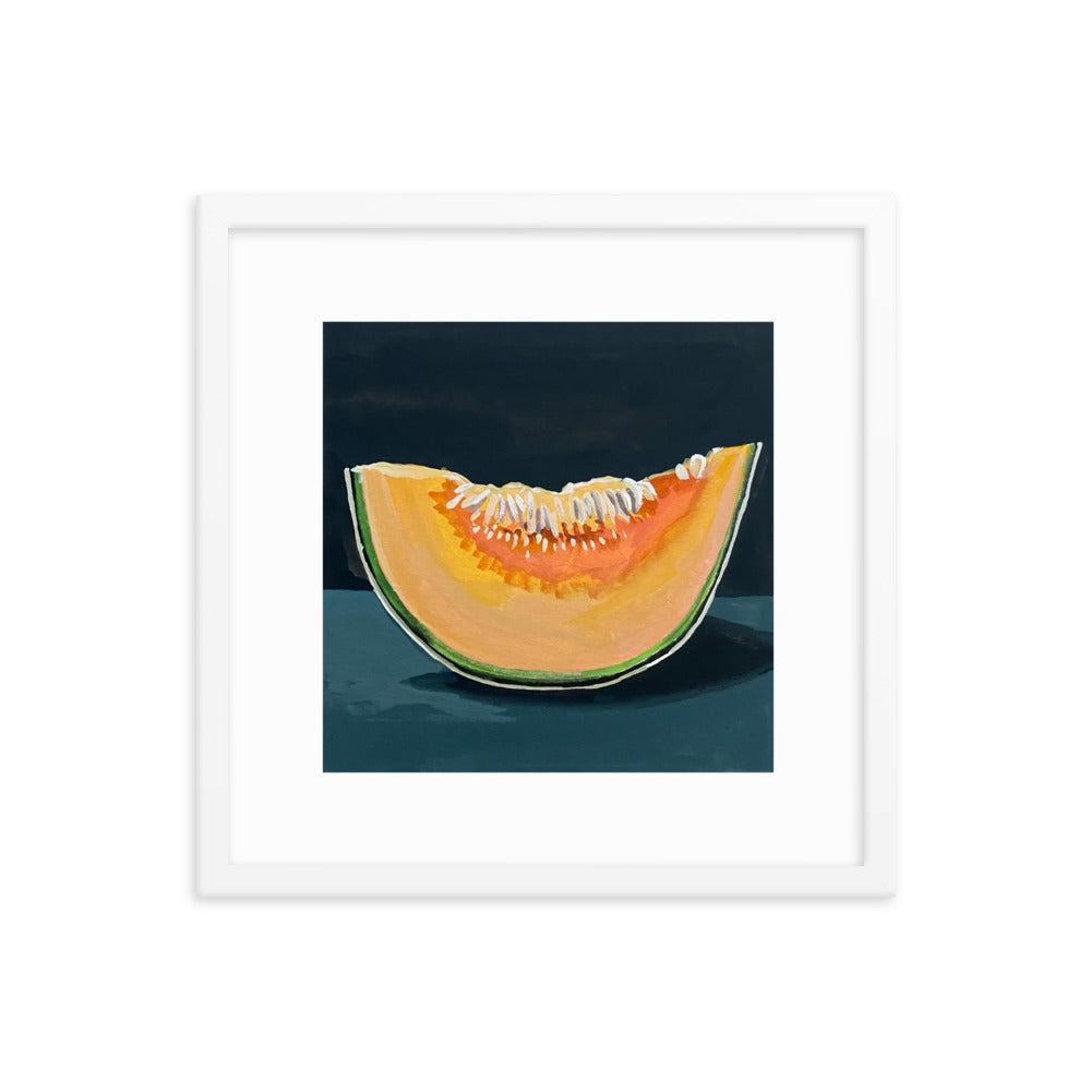 Cantaloupe Framed Print