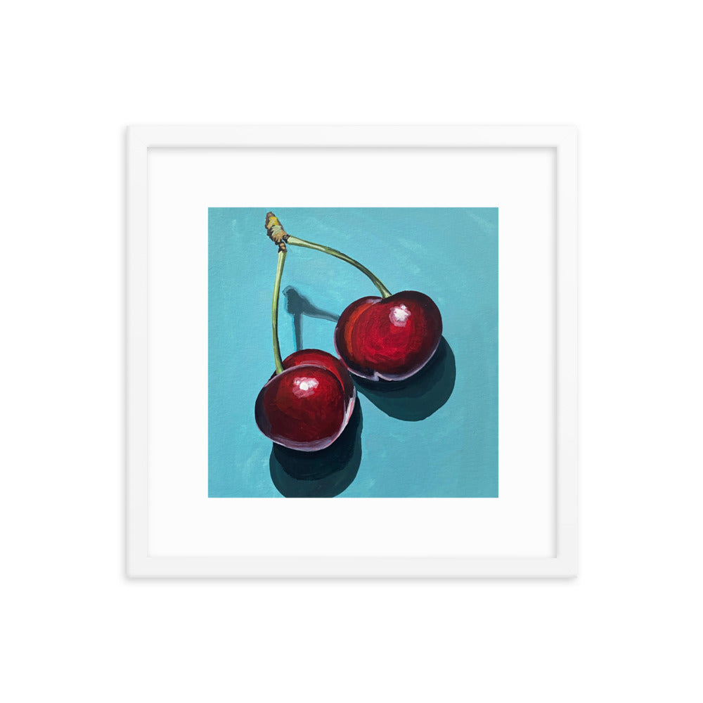 Cherries Framed Print