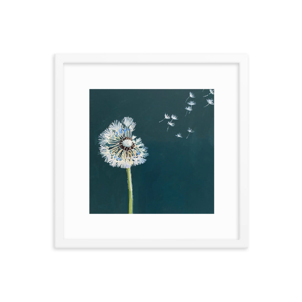 Dandelion Framed Print