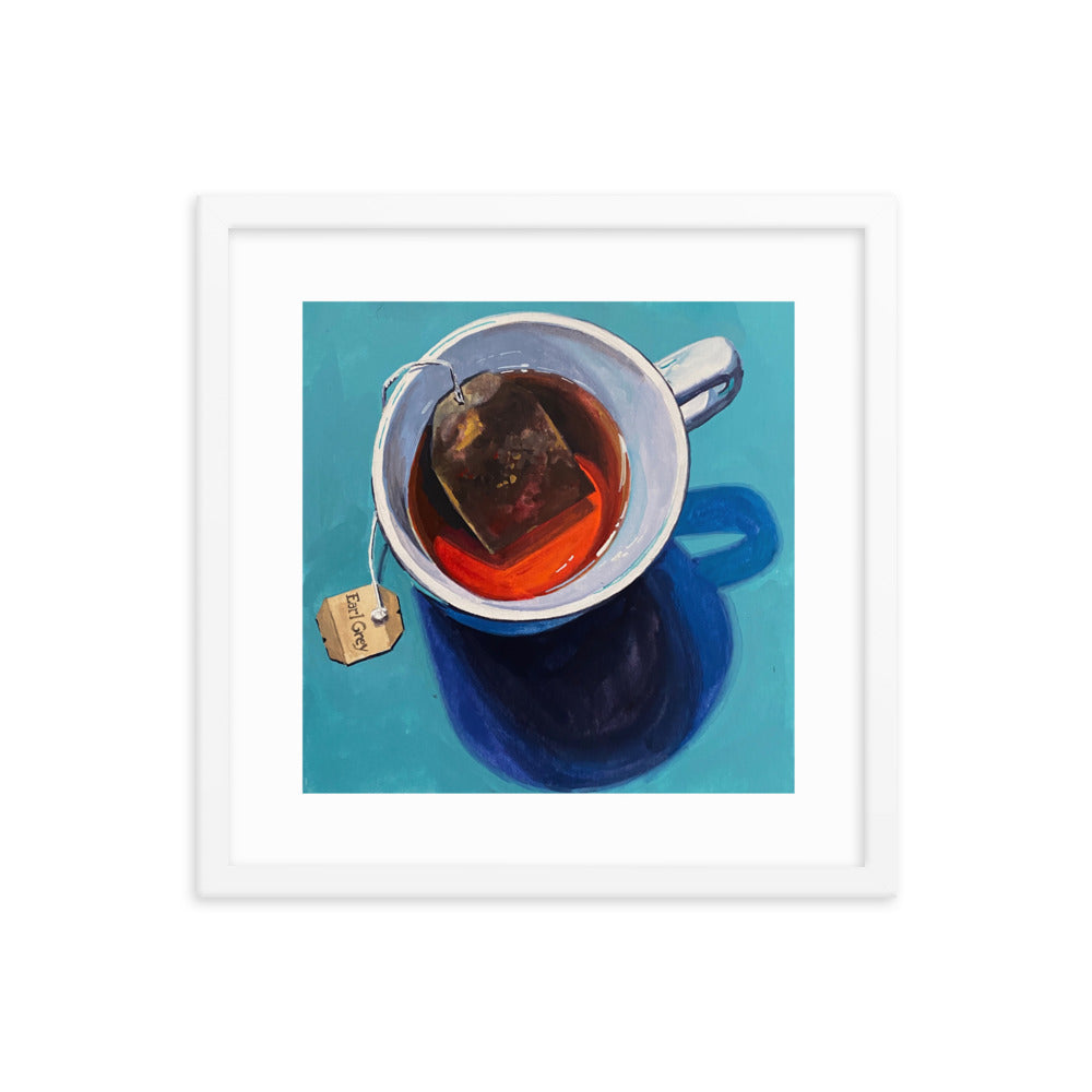 Earl Grey Tea Framed Print