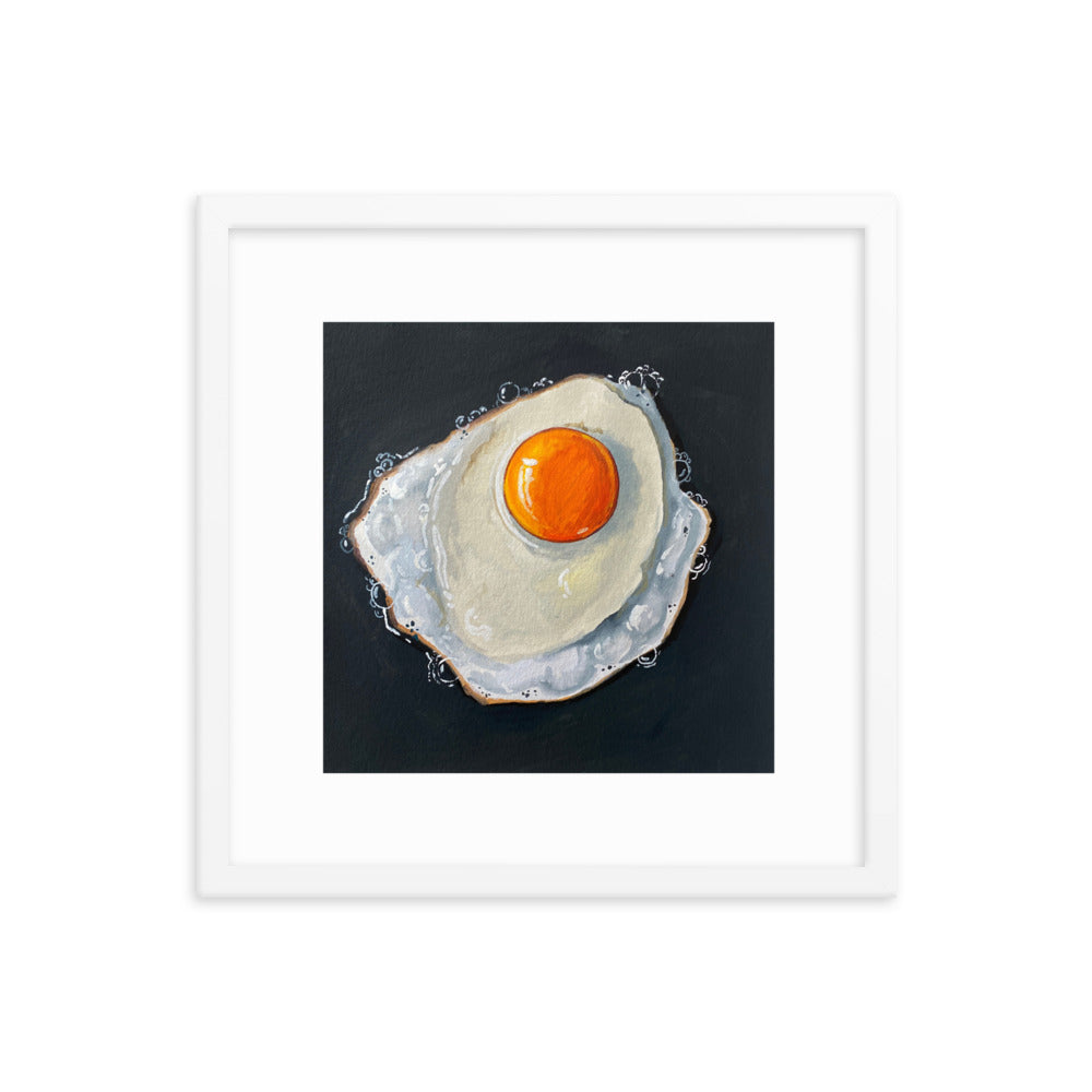 Fried Egg Framed Print