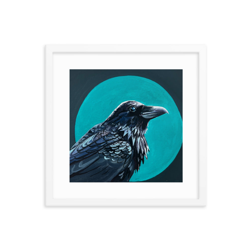 Crow Framed Print