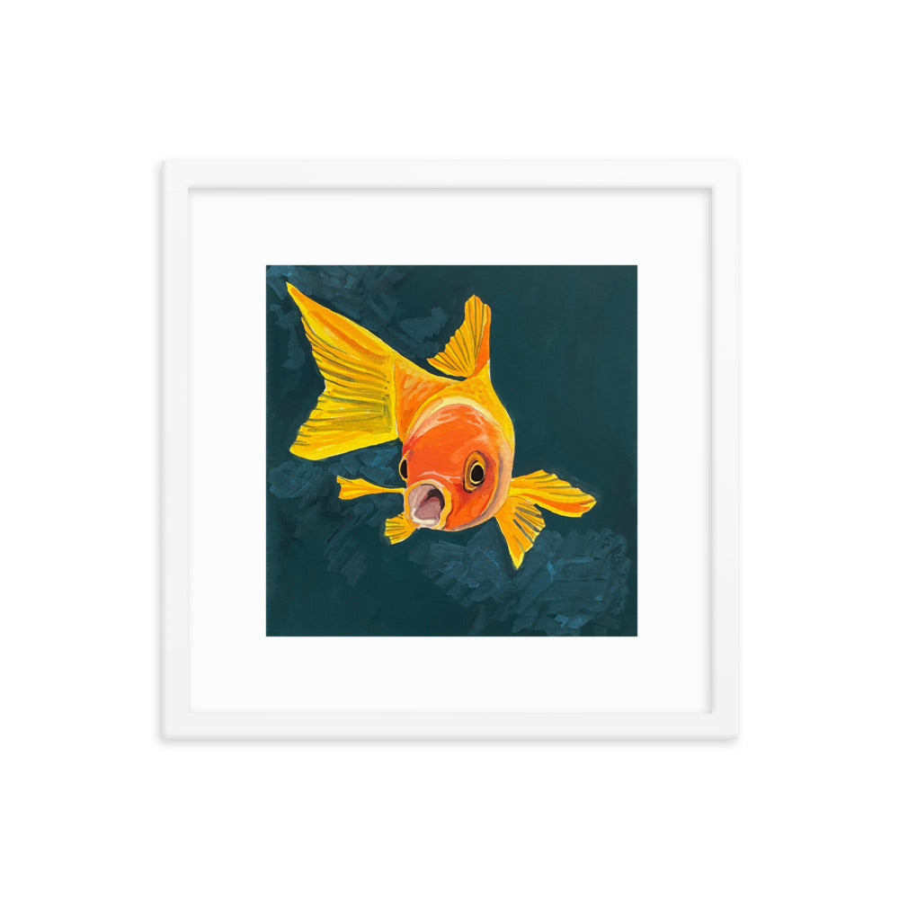Goldfish Framed Print