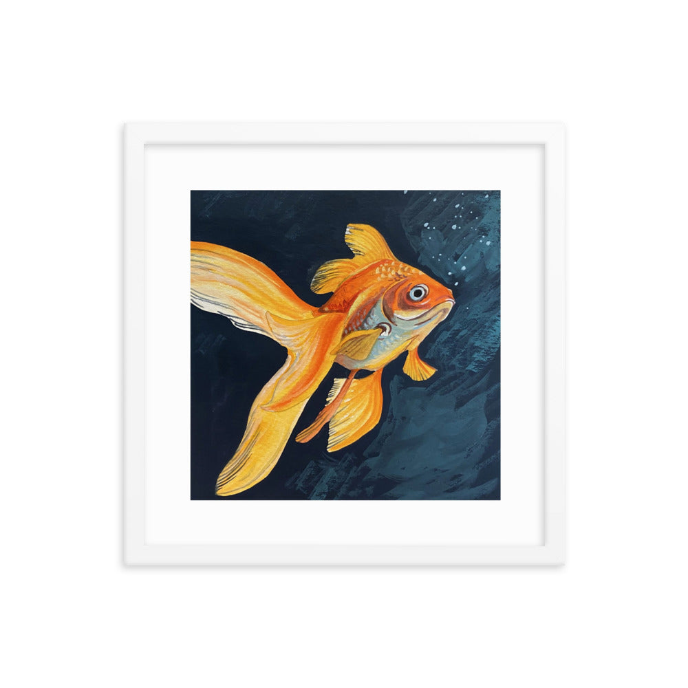 Goldfish Framed Print