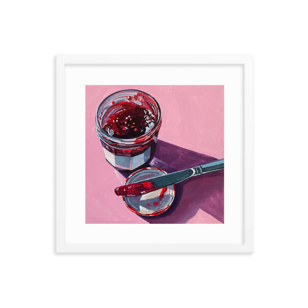 Jar of Jam Framed Print
