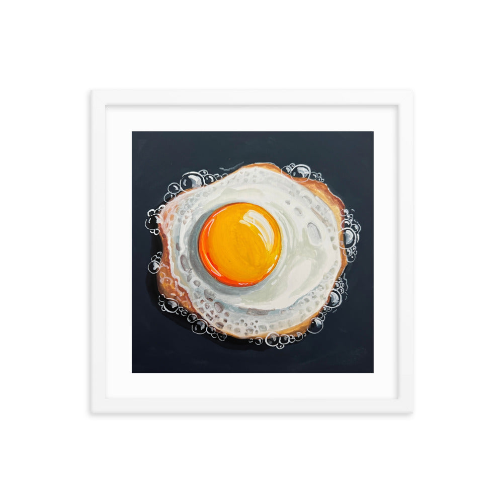 Fried Egg Framed Print