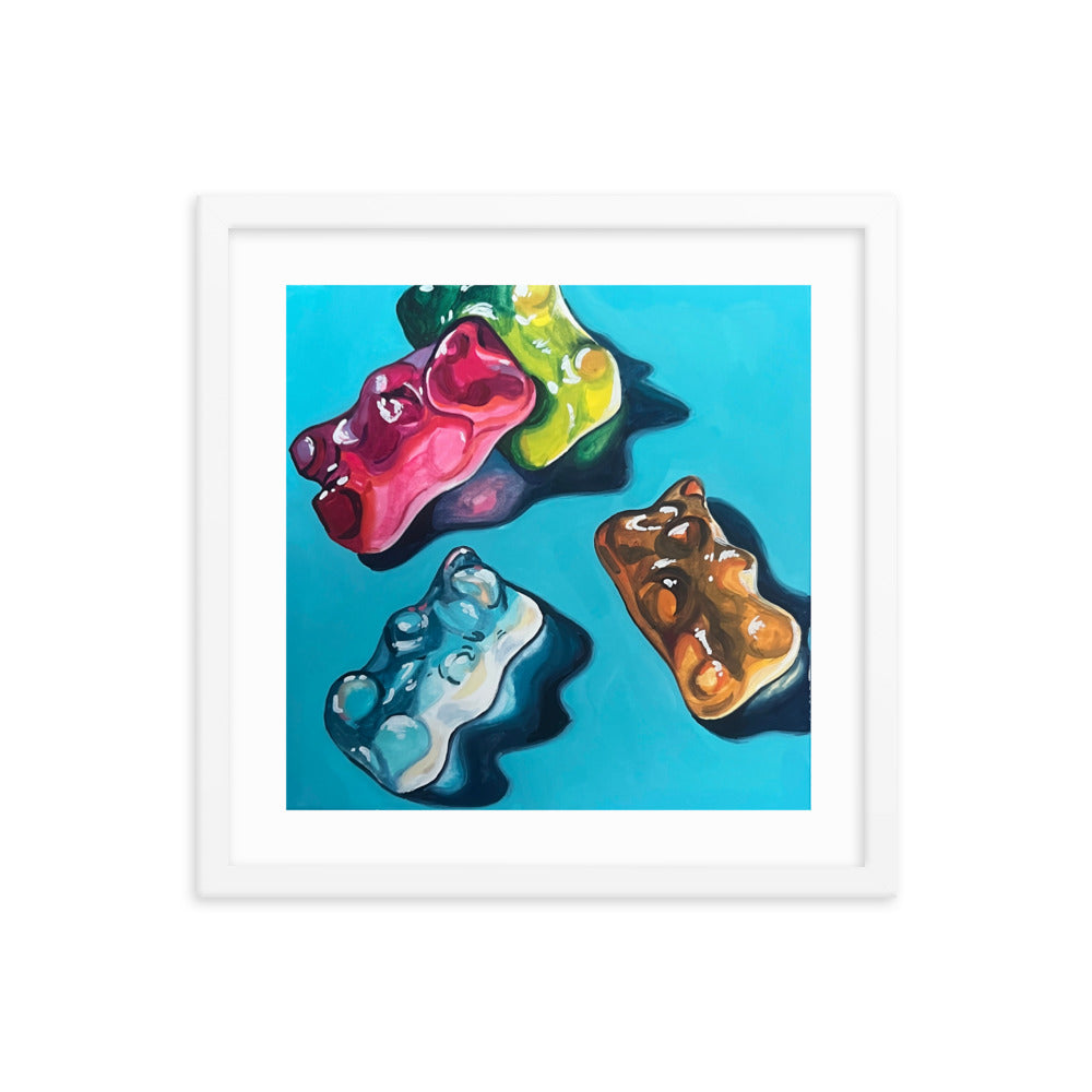 Gummy Bears Framed Print