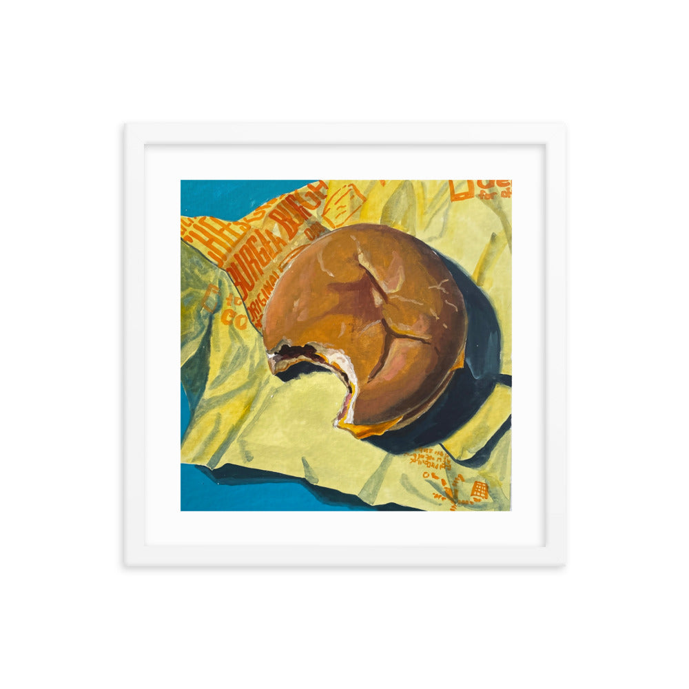 Hamburger Framed Print