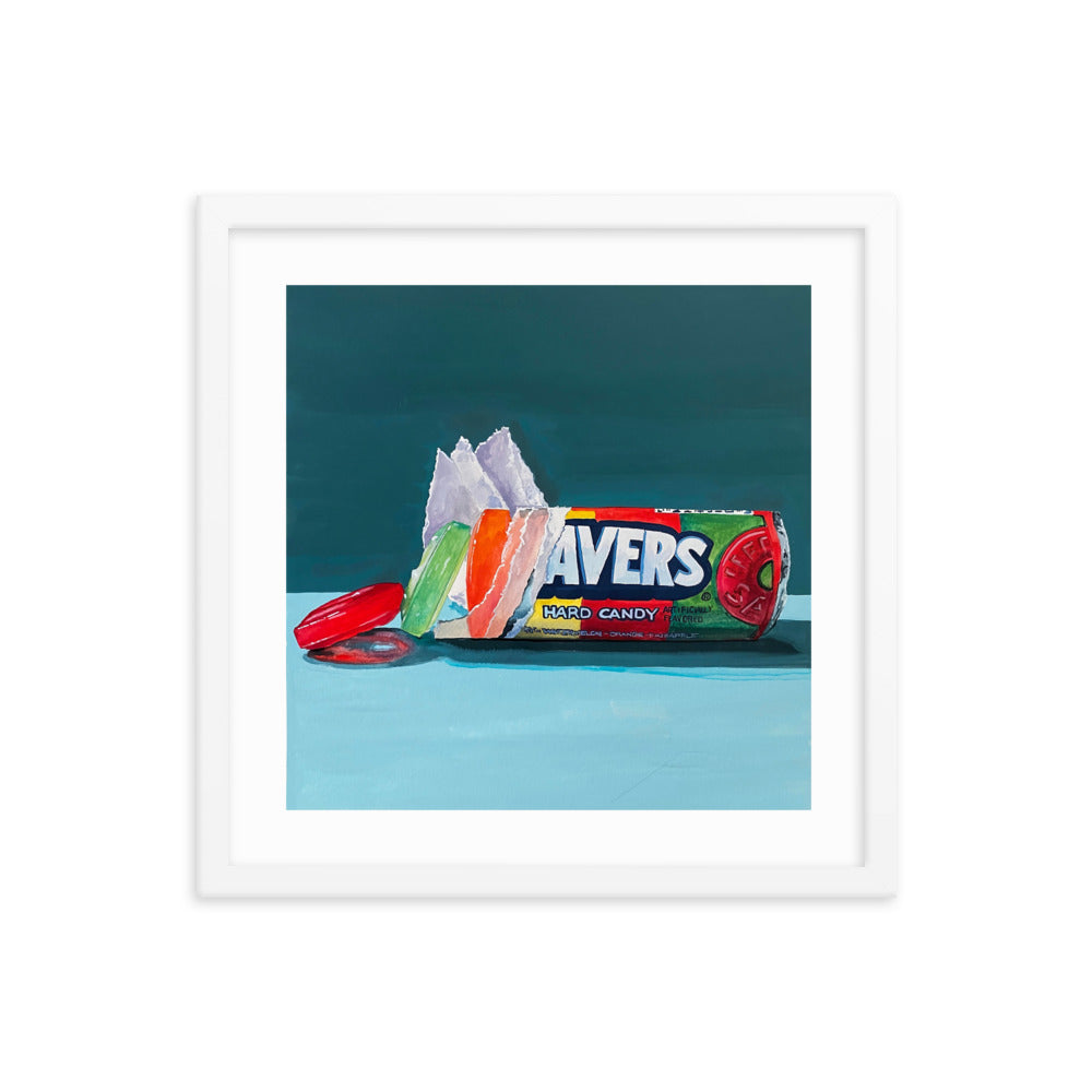 Lifesaver Framed Print