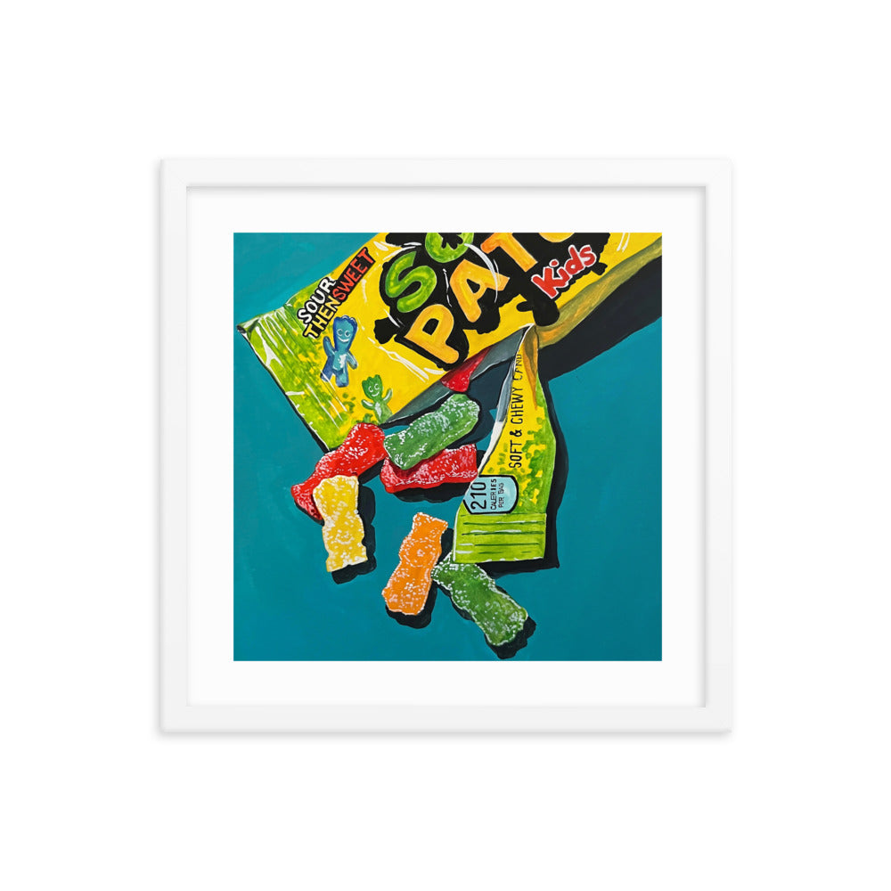 Sour Patch Kids Framed Print