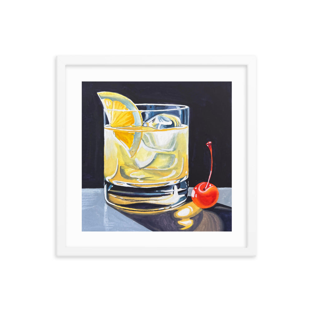 Whiskey Sour Framed Print