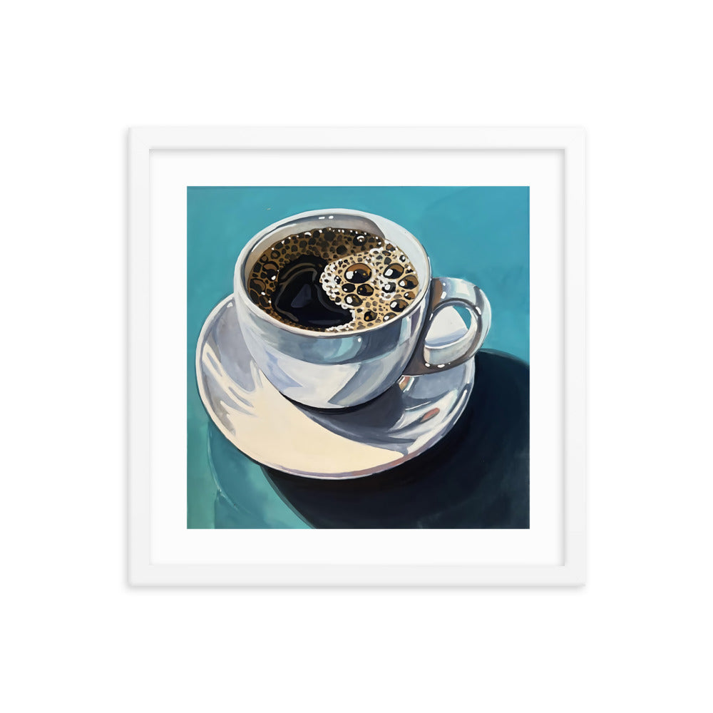 Make it Black Framed Print