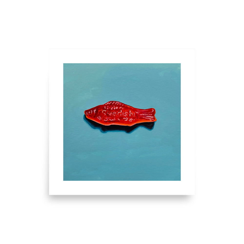 Swedish Fish Print