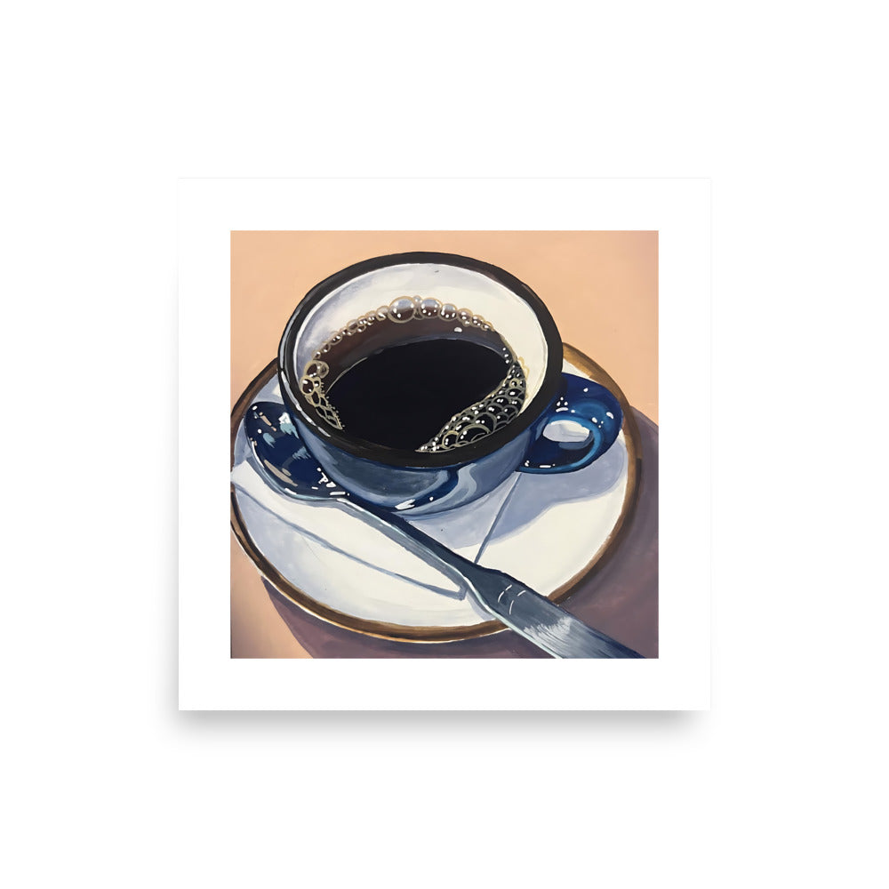 Coffee Bubbles Print