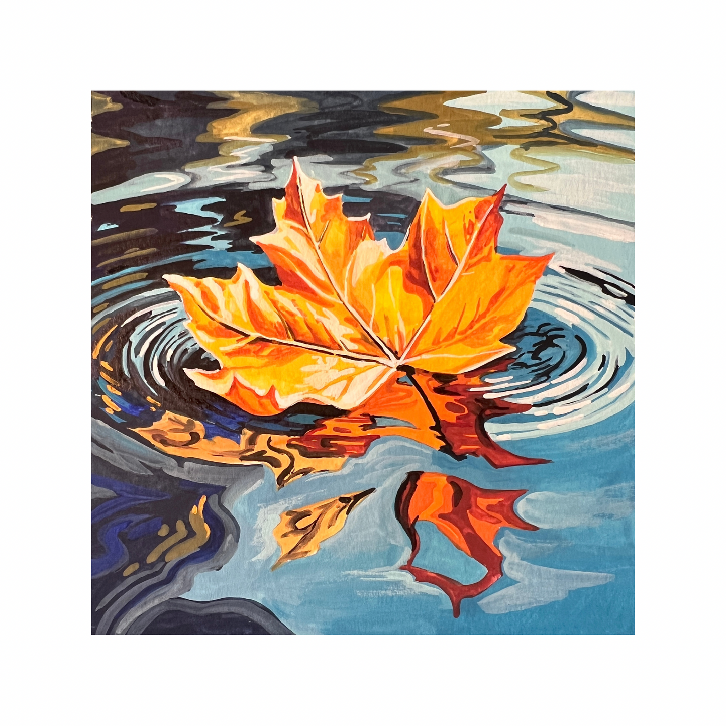 Floating 8x8 Print