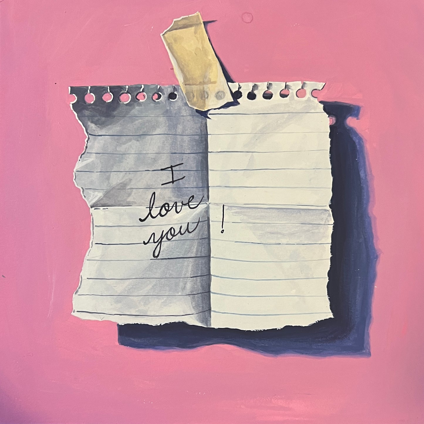 Two I Love You Notes Commission