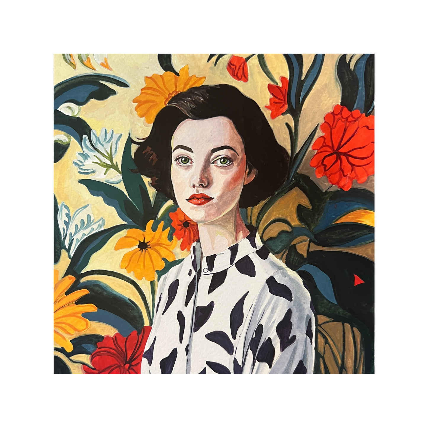 Madeline 8x8 Print