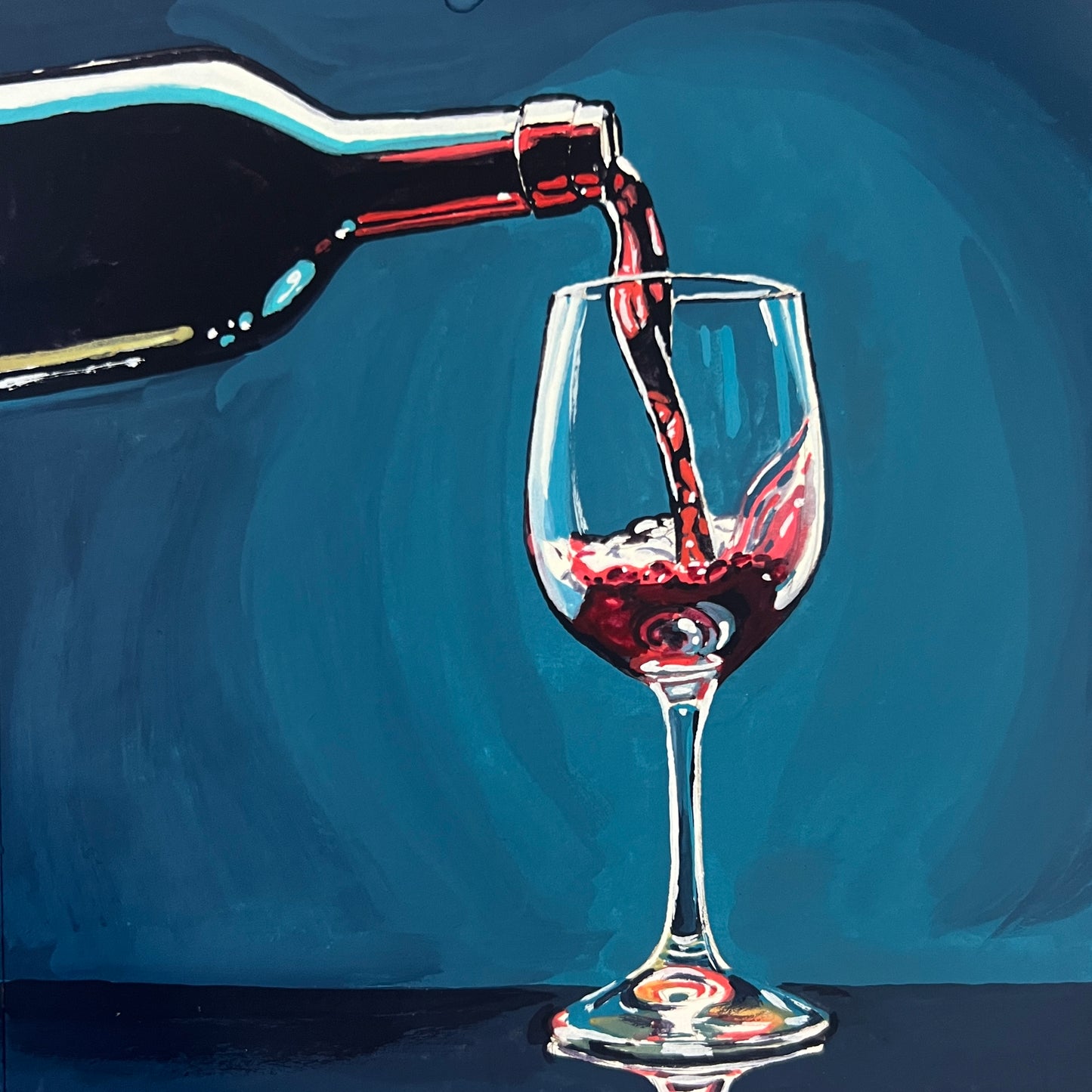 Pouring Red