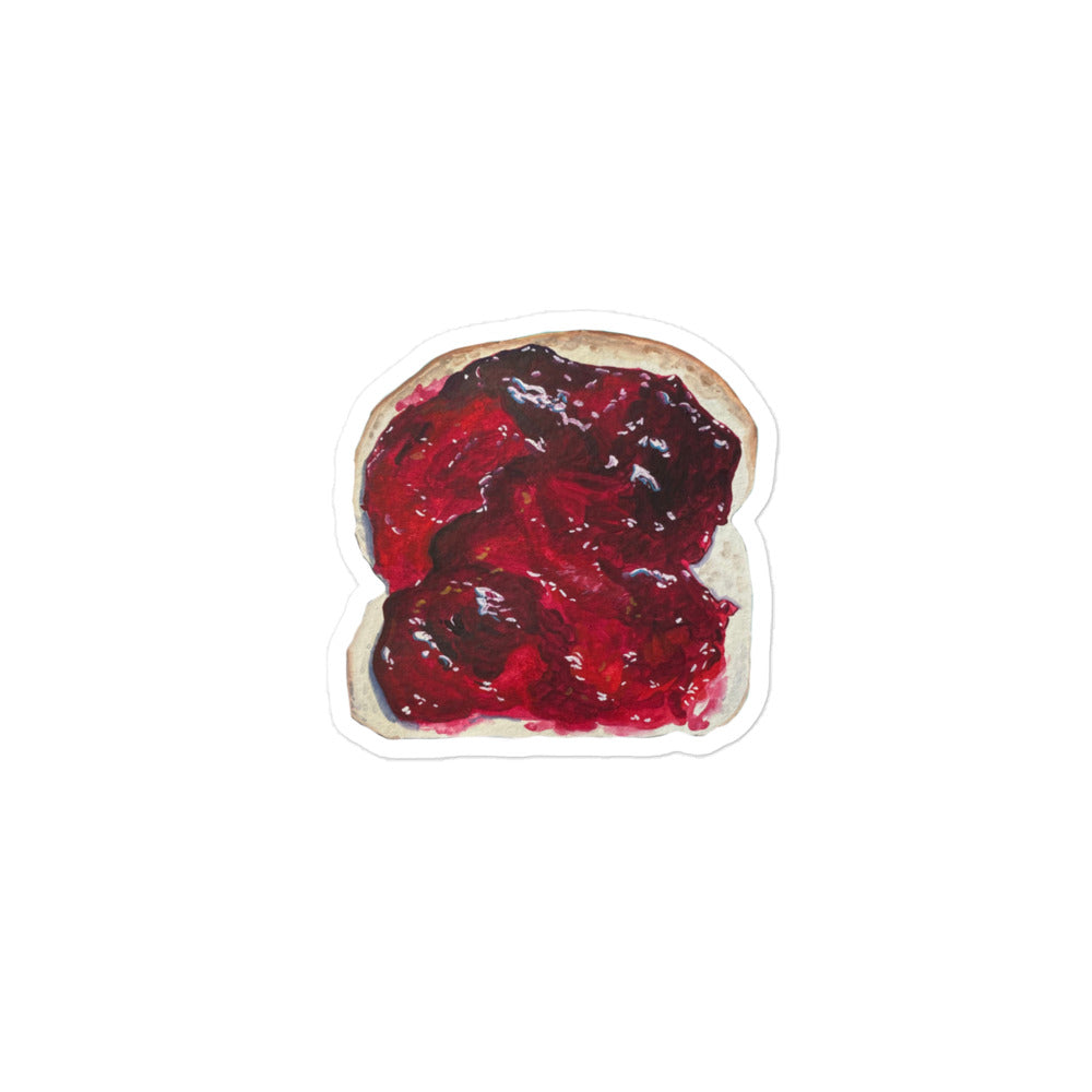 Jelly on Toast Sticker