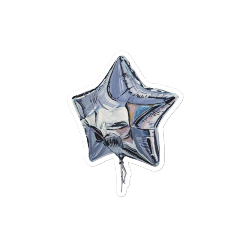 Mylar Balloon Sticker