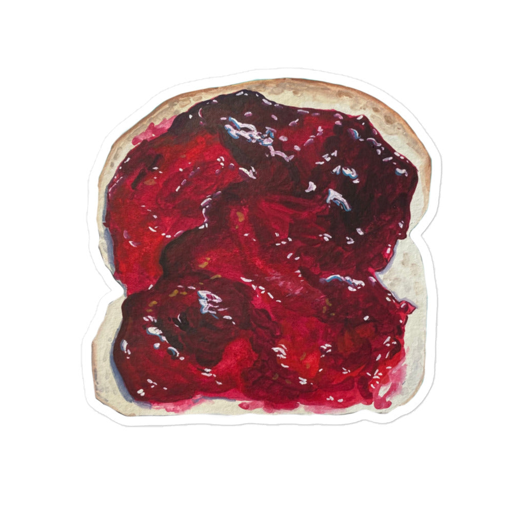 Jelly on Toast Sticker
