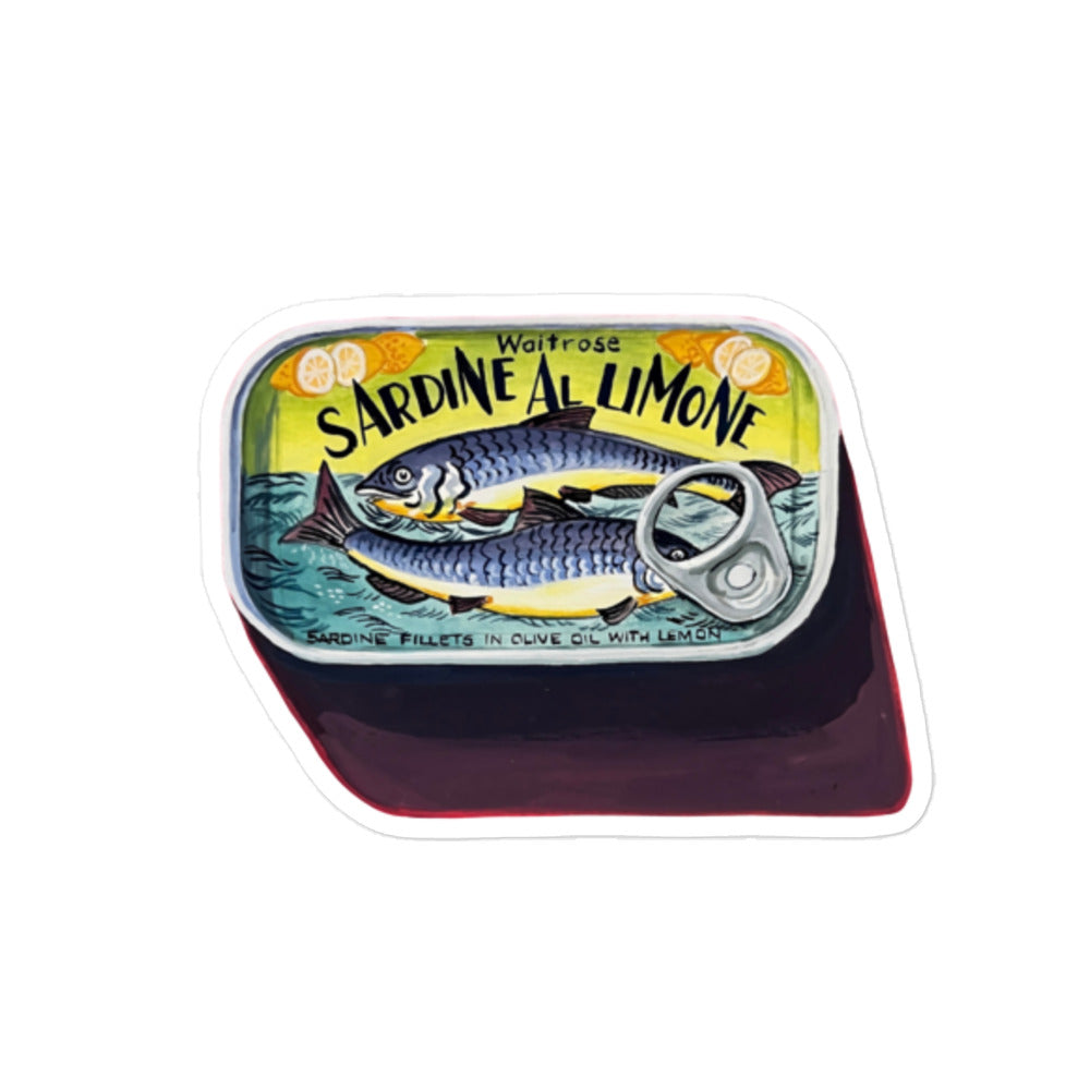Sardine Tin Sticker