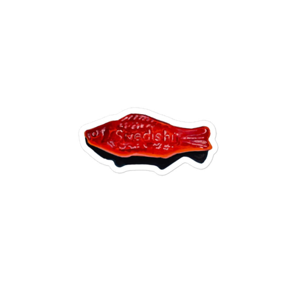 Swedish Fish Sticker