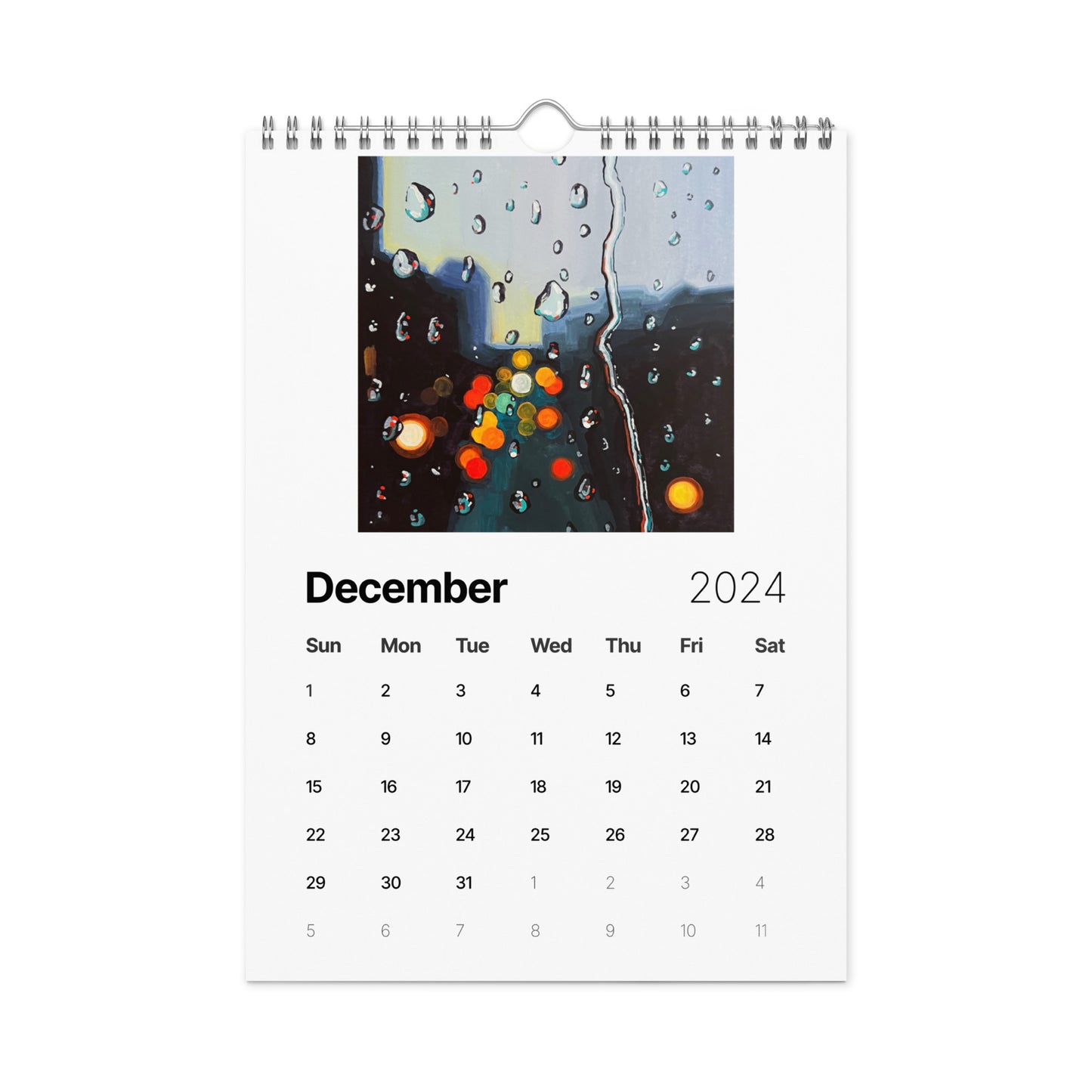 Wall calendar (2024)