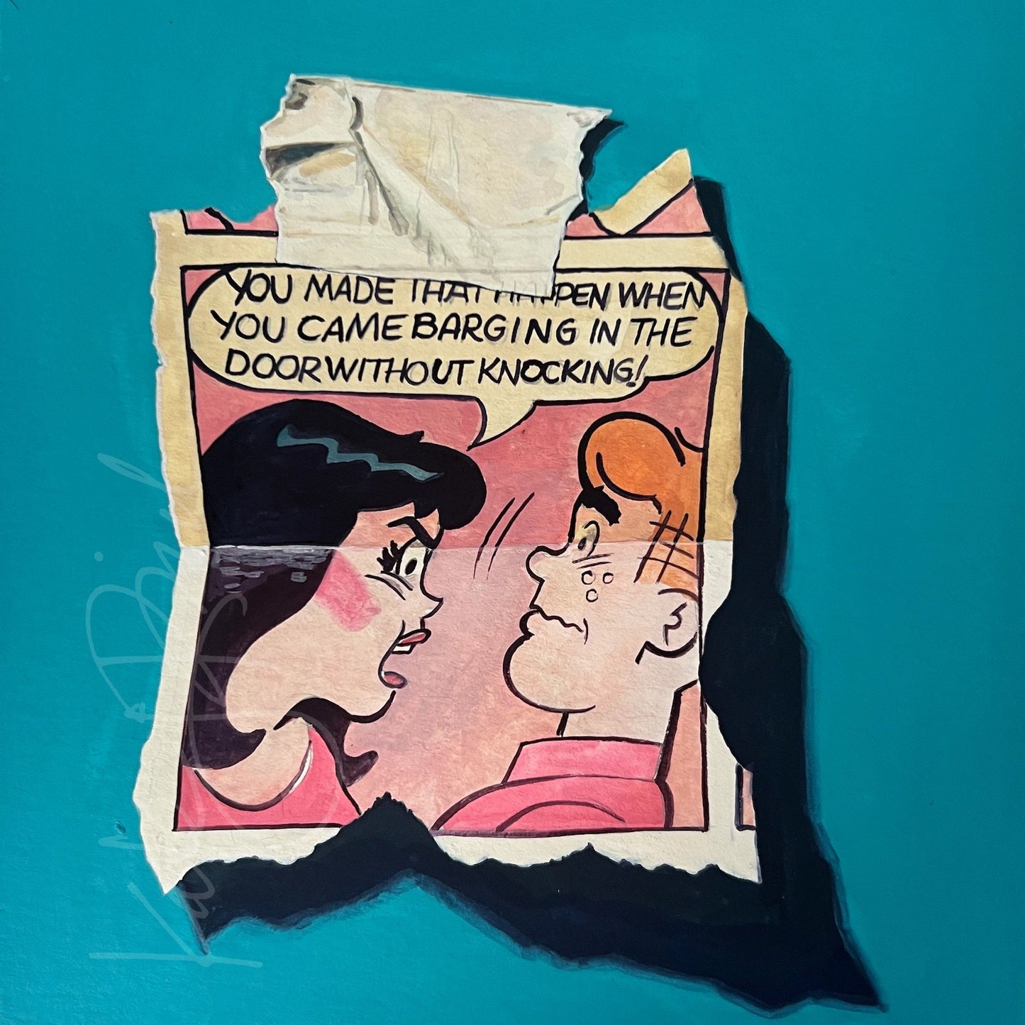 Archie Comic Original Painting