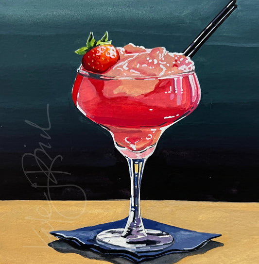 Cocktail Original Painting