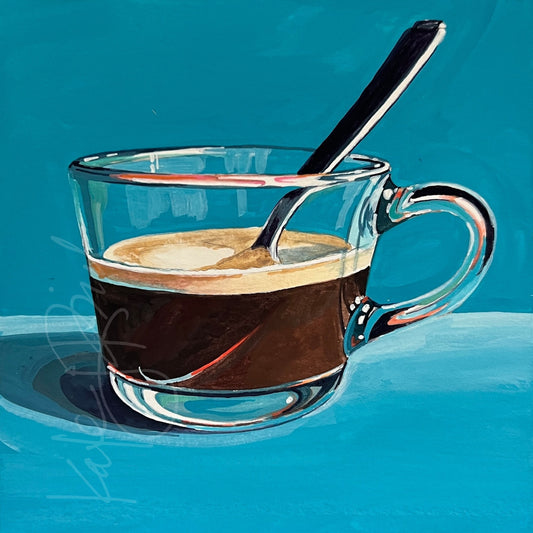 Coffee Time Original Painting