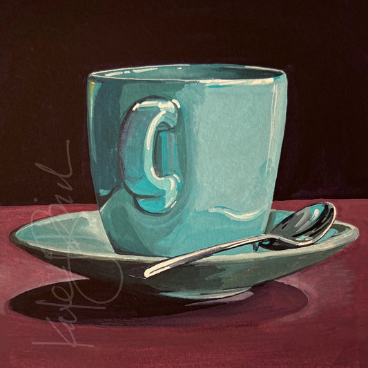 Cup of Coffee Original Painting