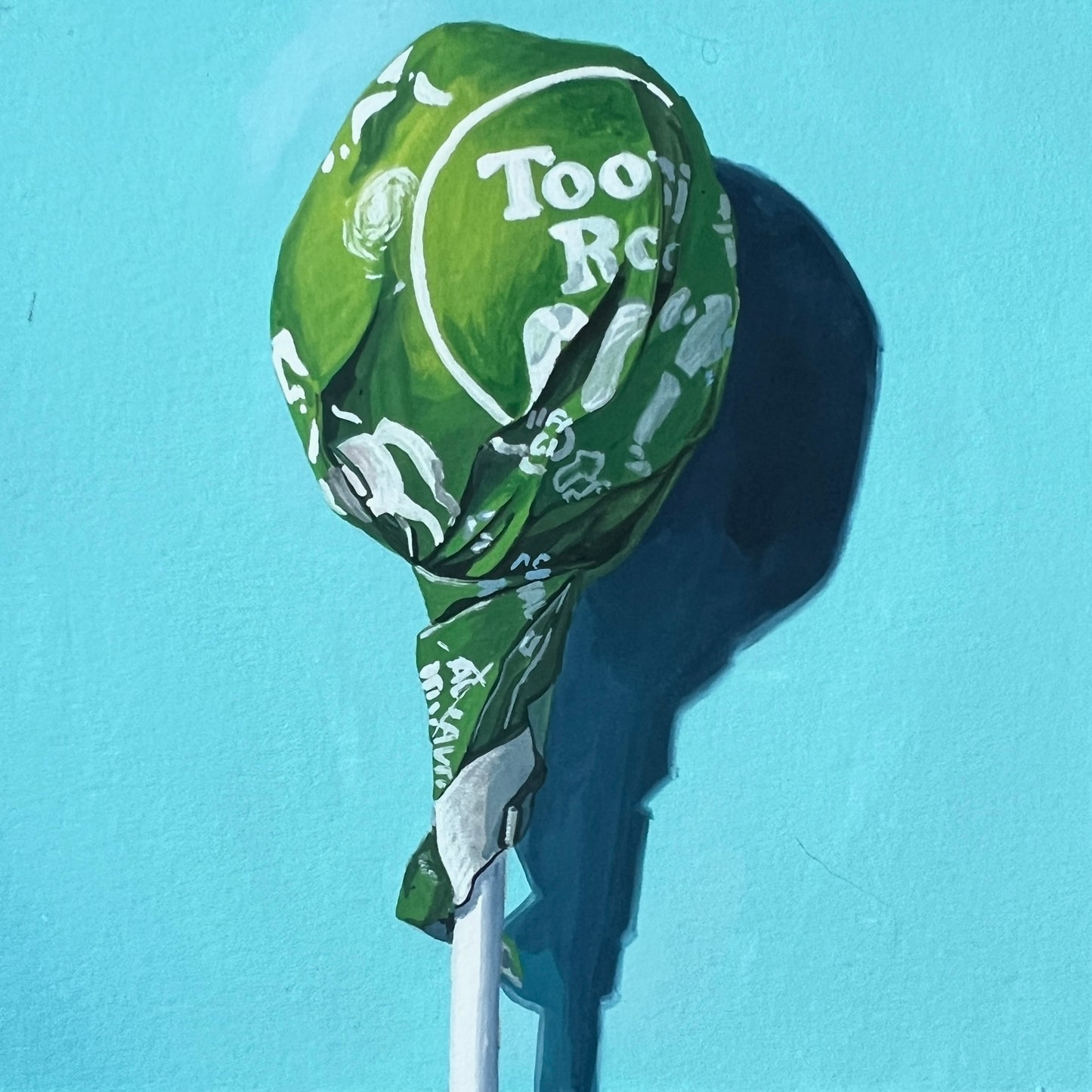Green Tootsie Pop