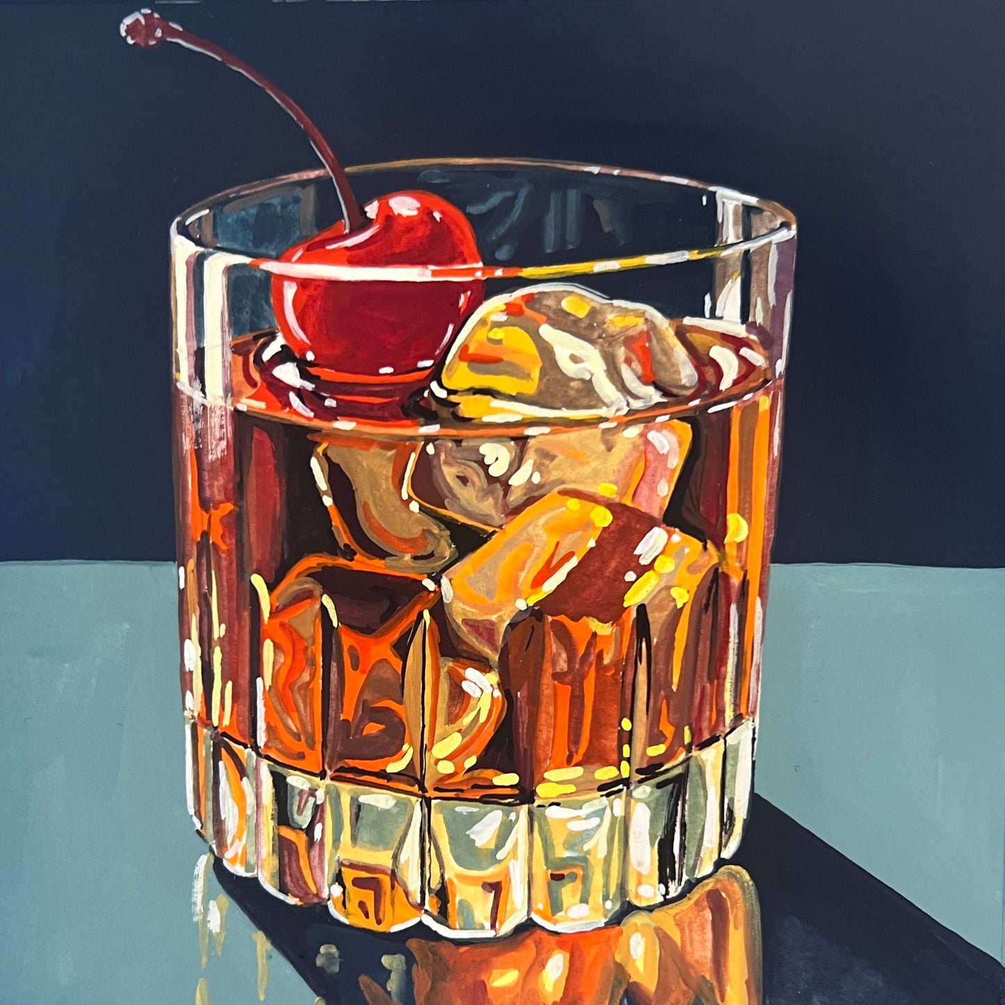 Cocktail with Cherry