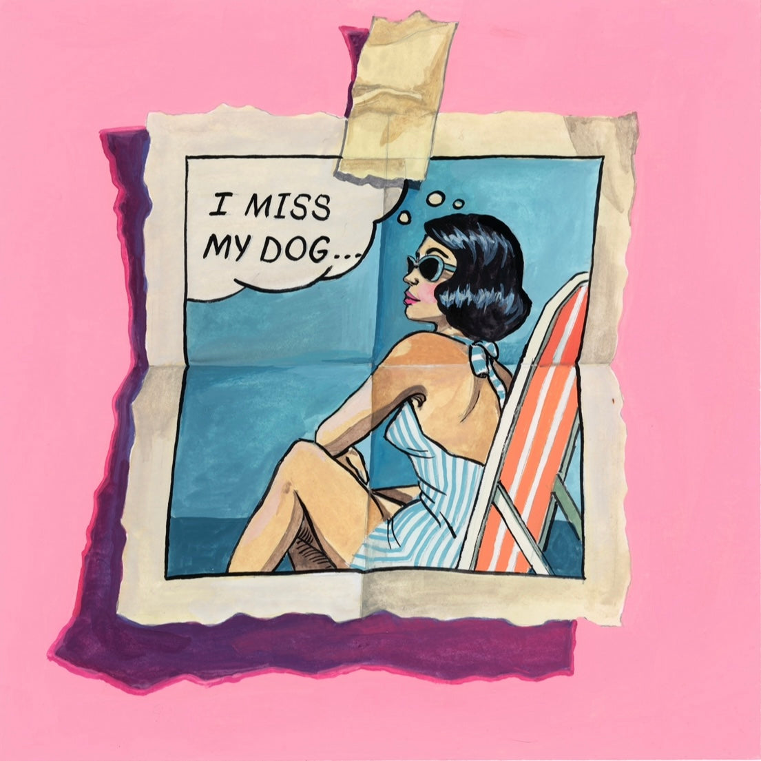 I Miss My Dog (8x8)