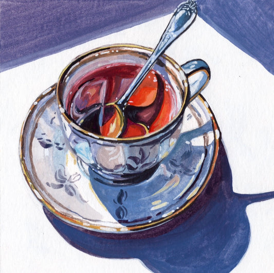 Steeped in Crimson