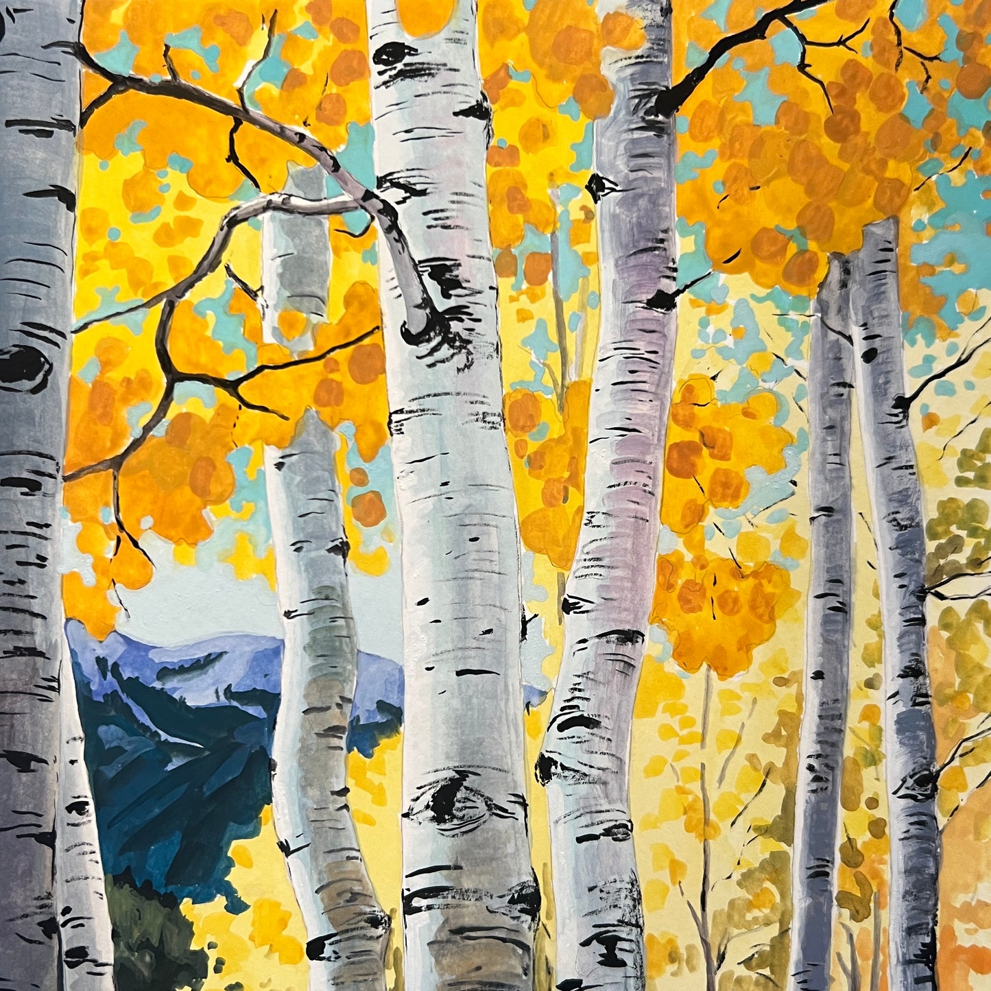 Fall Aspen 8x8