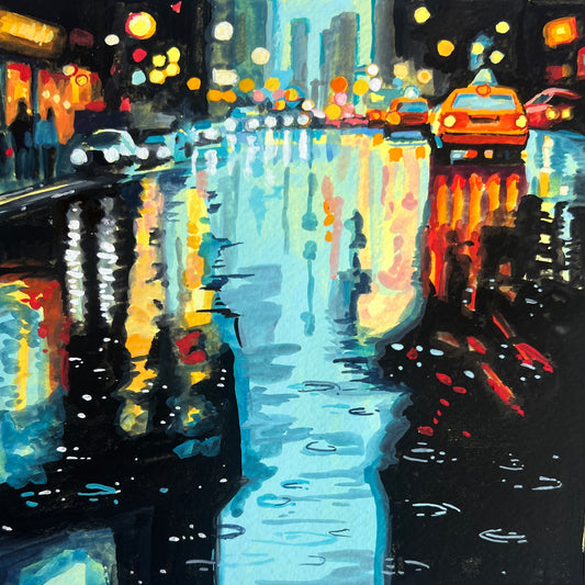 A Rainy Goodbye 8x8