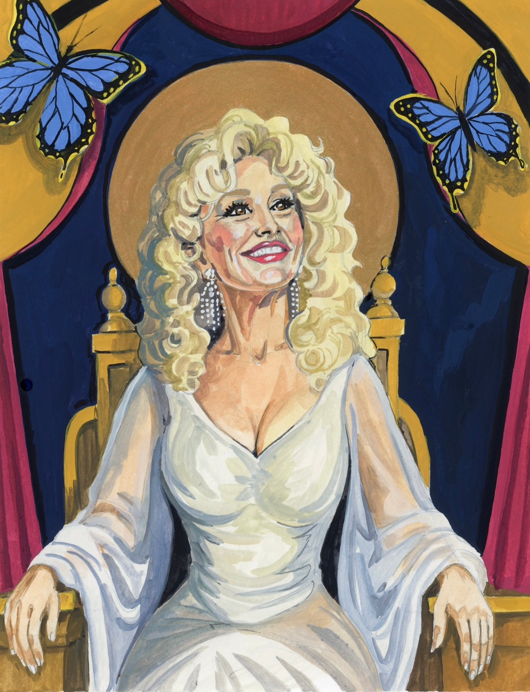 Saint Dolly 8x10